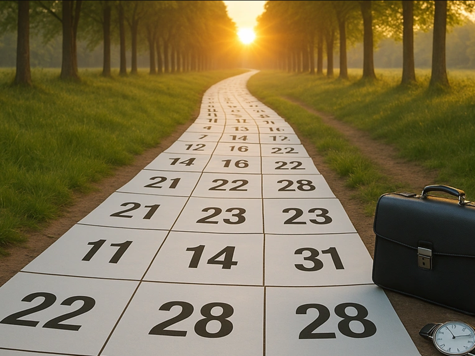 Kalenderweg Freistellungsrechner